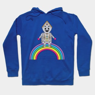 Mecha Cyborg Charlie's Colorforms City: Color me happy Hoodie